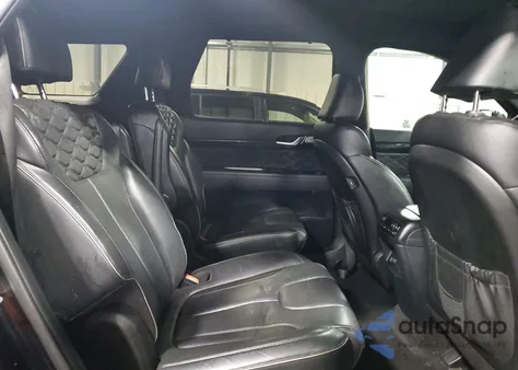 2022 Hyundai Palisade Calligraphy z USA, uszkodzony, nr VIN KM8R7DHE7NU459905